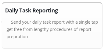 Daily Task Reporting
